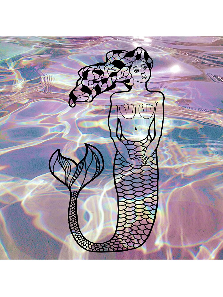 aesthetic mermaid art by ilustra-ink