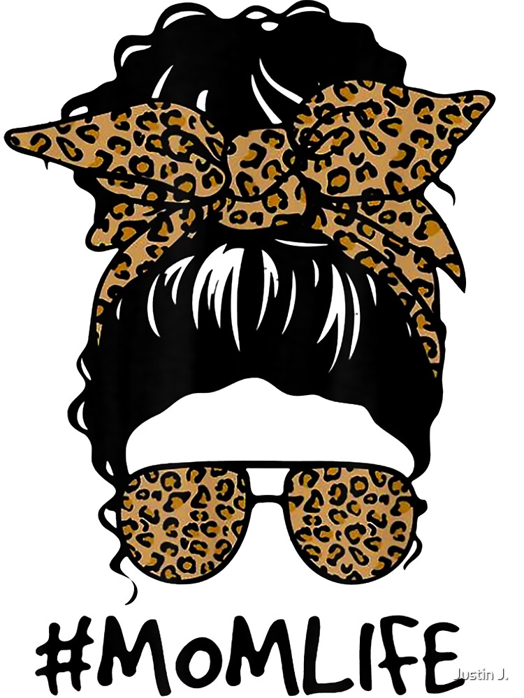 Mom Life T-Shirt Leopard #MOMLIFE by Trendy Merch 90