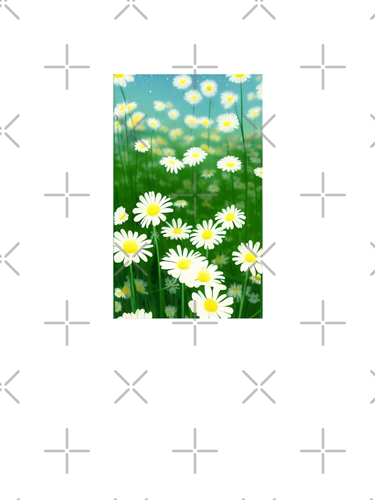 Daisy flower artwork by GroovyDino