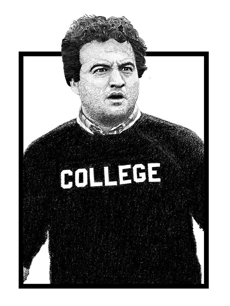 Bluto Animal House | John Belushi College by Bill Skraps