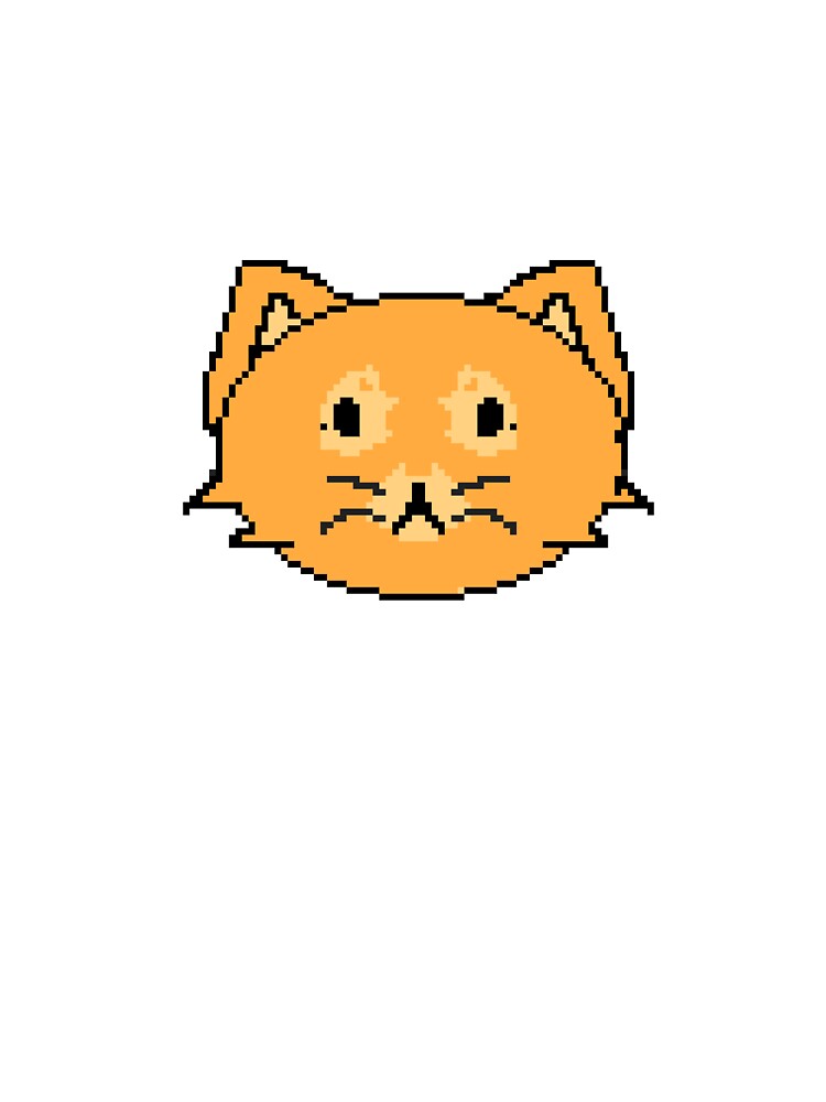 Cute Orange Cat by meemcloud