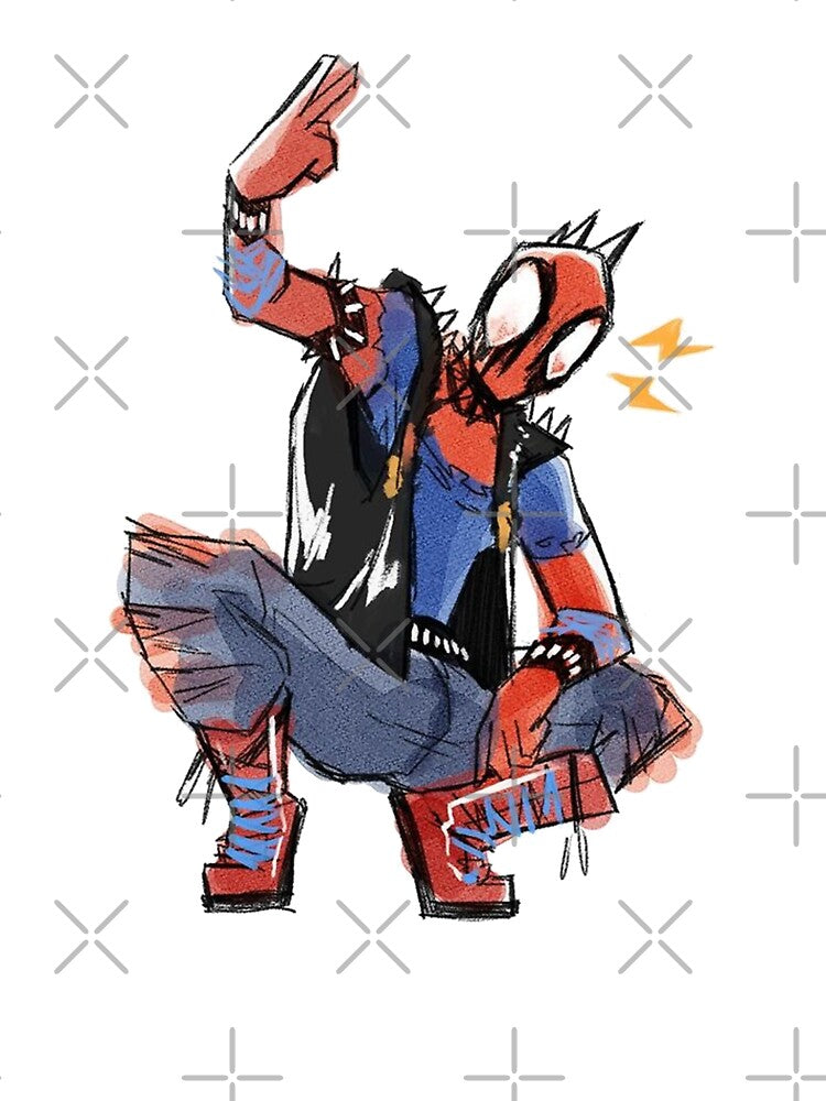 Spider-Punk Peace by MurielBoehm
