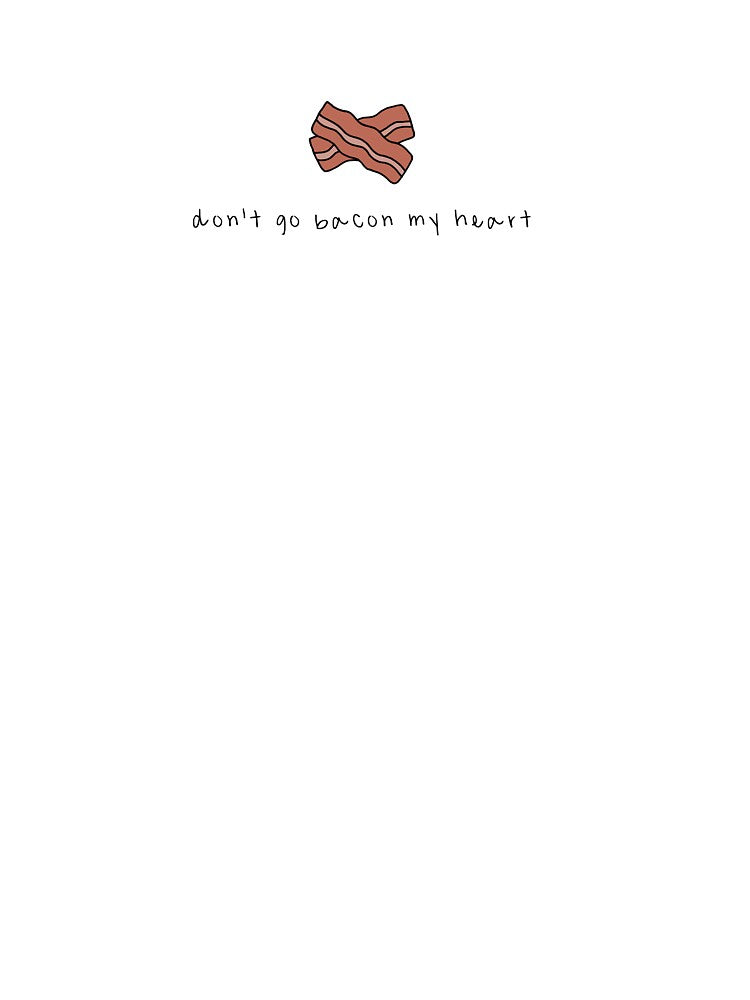 Bacon My Heart by pencilpartea