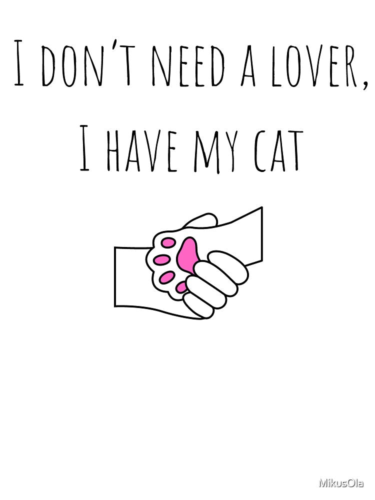 Cat gives you all love by MikusOla