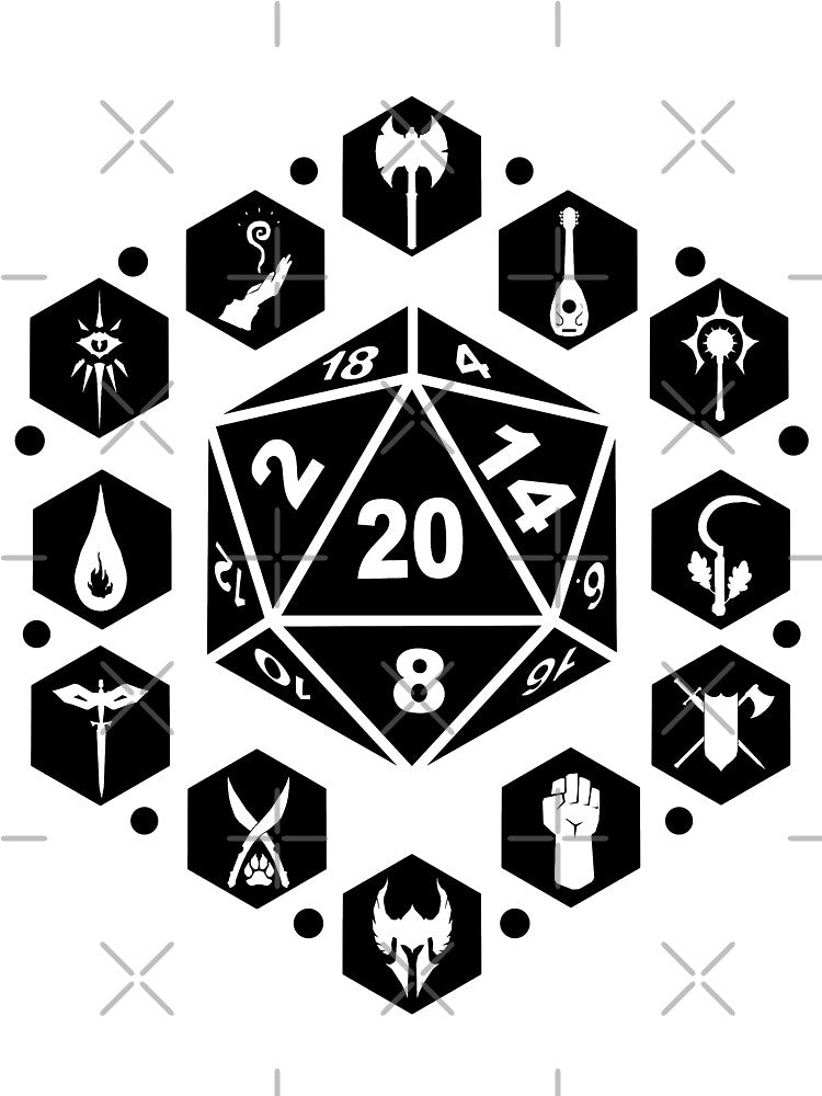 RPG Classes - Black by Milmino