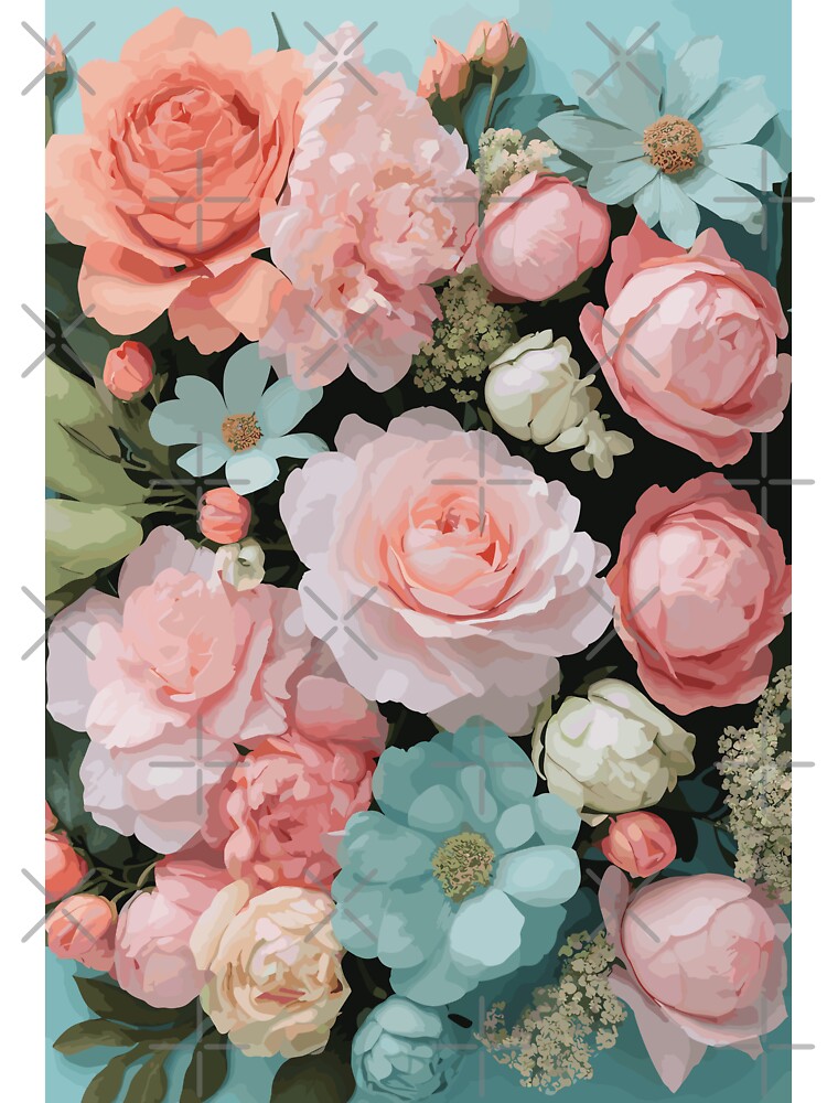 Colorful art flower by Arty Art