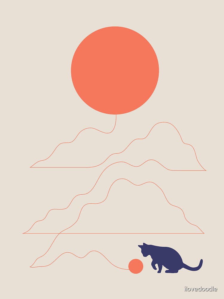 Cat Landscape 41 by ilovedoodle