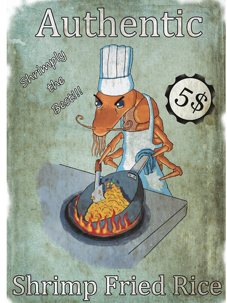 Shrimp Fried Rice by MocutsArt