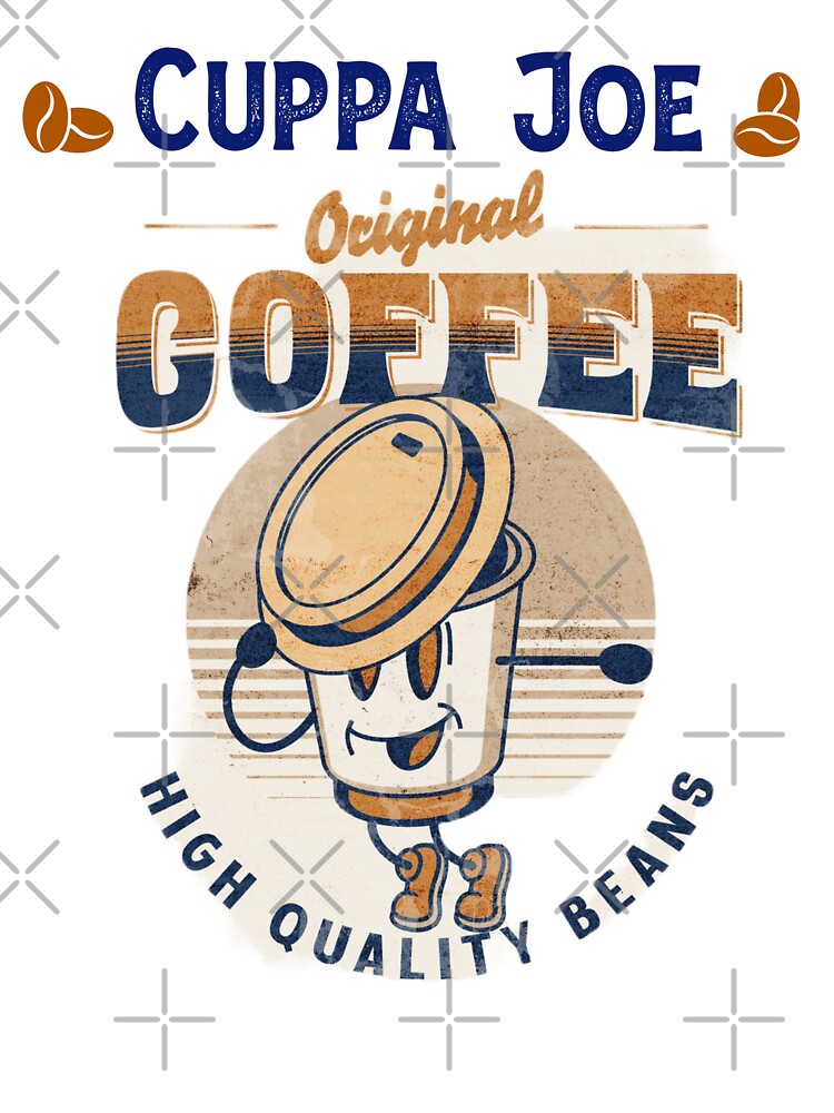 Retro Cuppa Joe Original Coffee by BeansHotTees