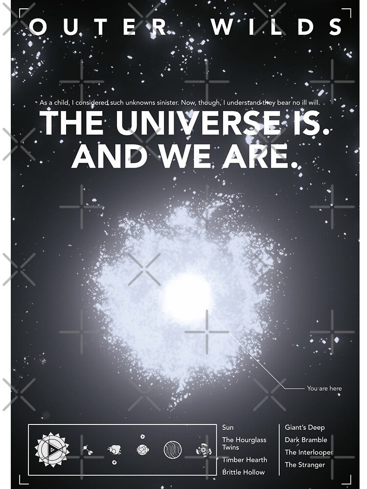 Outer Wilds - The Universe is. And We Are. by DanPudArt - Art & Graphics