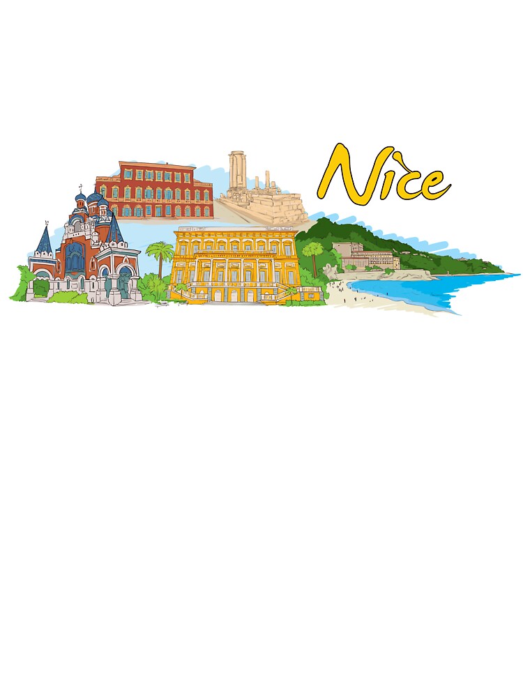 Nice France - Beautiful Places Around The World by Ding-One