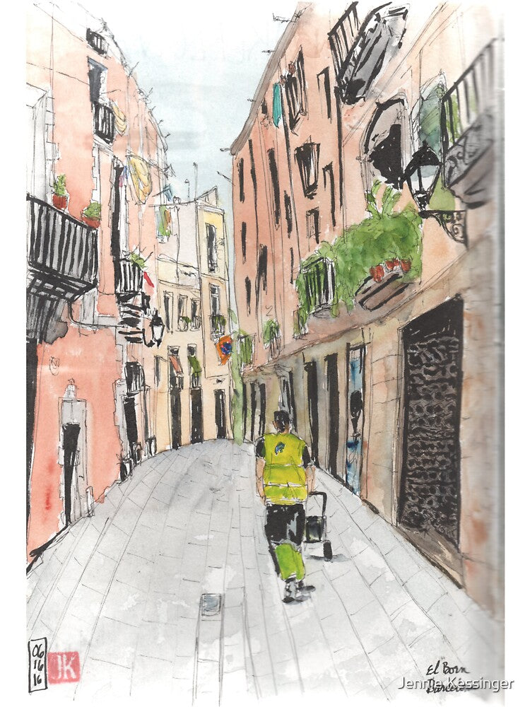 Barcelona - El Born Neighborhood by Jennie Kessinger