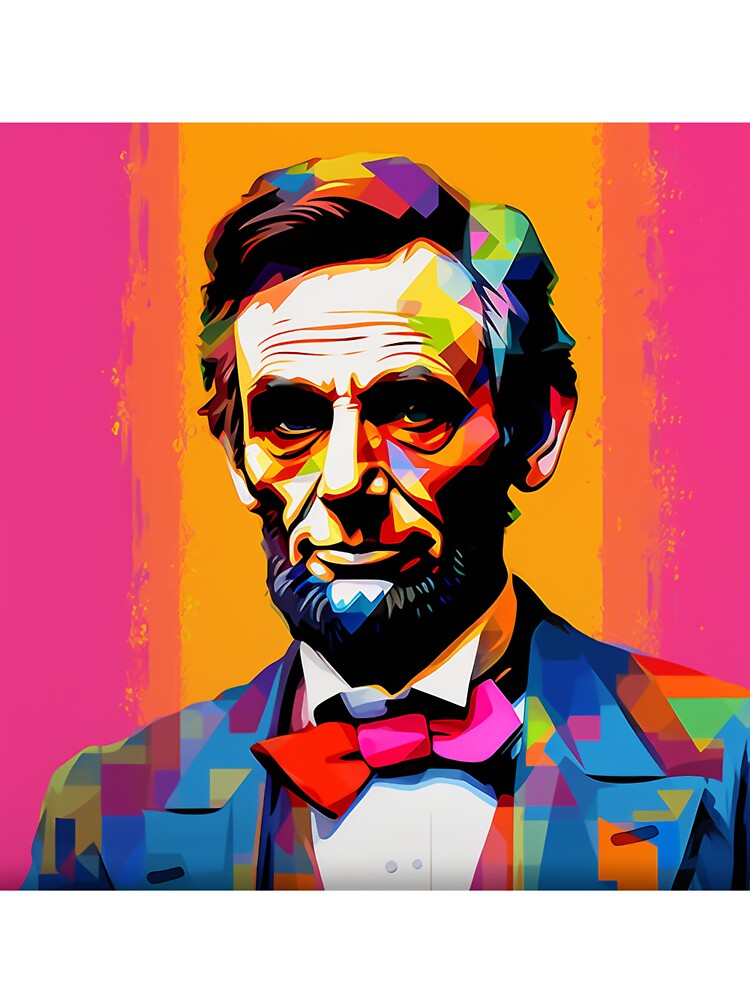Lincoln Pop Art by AstroRisq