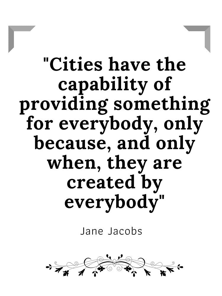 Urban planner quote | Minimalist surveyor gift by chi vana
