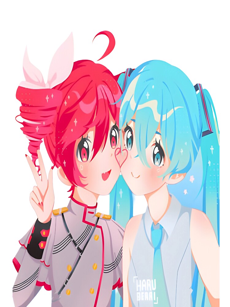 Kasane teto x miku by RadiantGraphics