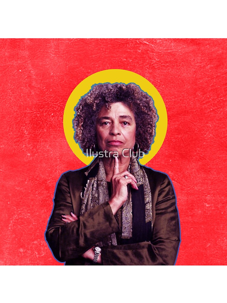 Angela Davis aesthetic art by Ilustra Club