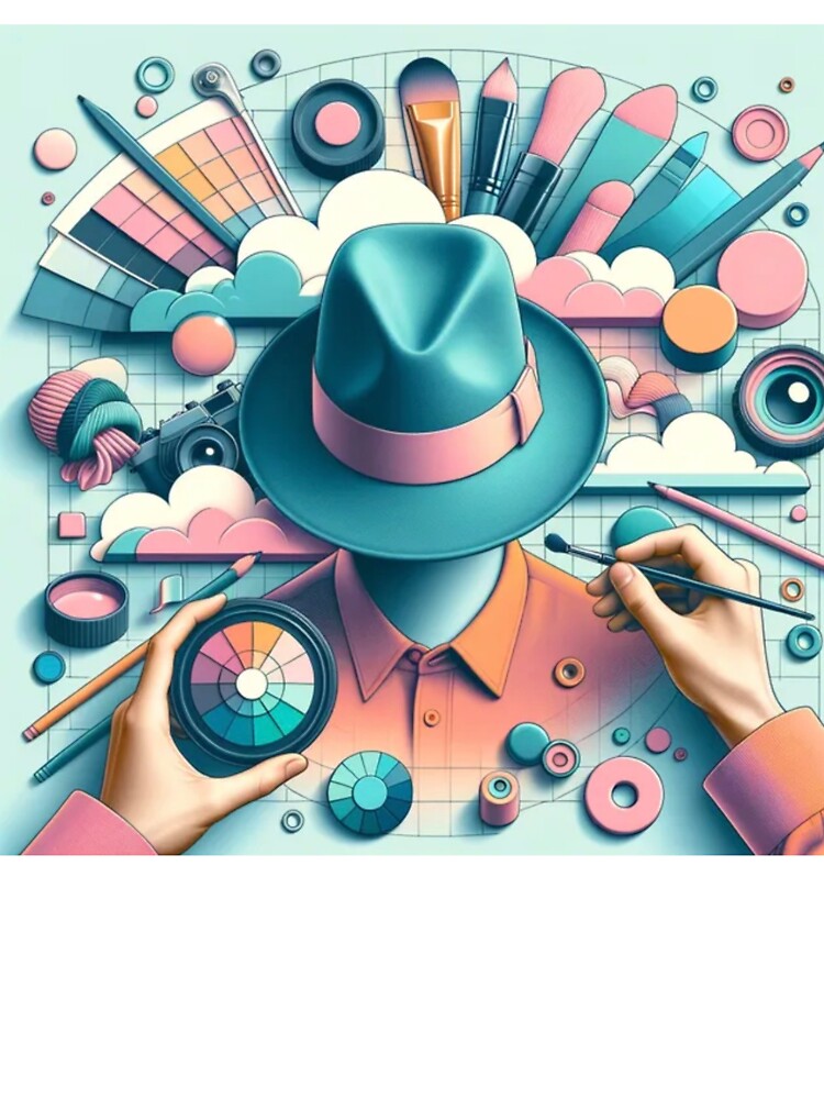 Designer Aesthetic – Creative Mind & Color Palette Art by EchoWave11