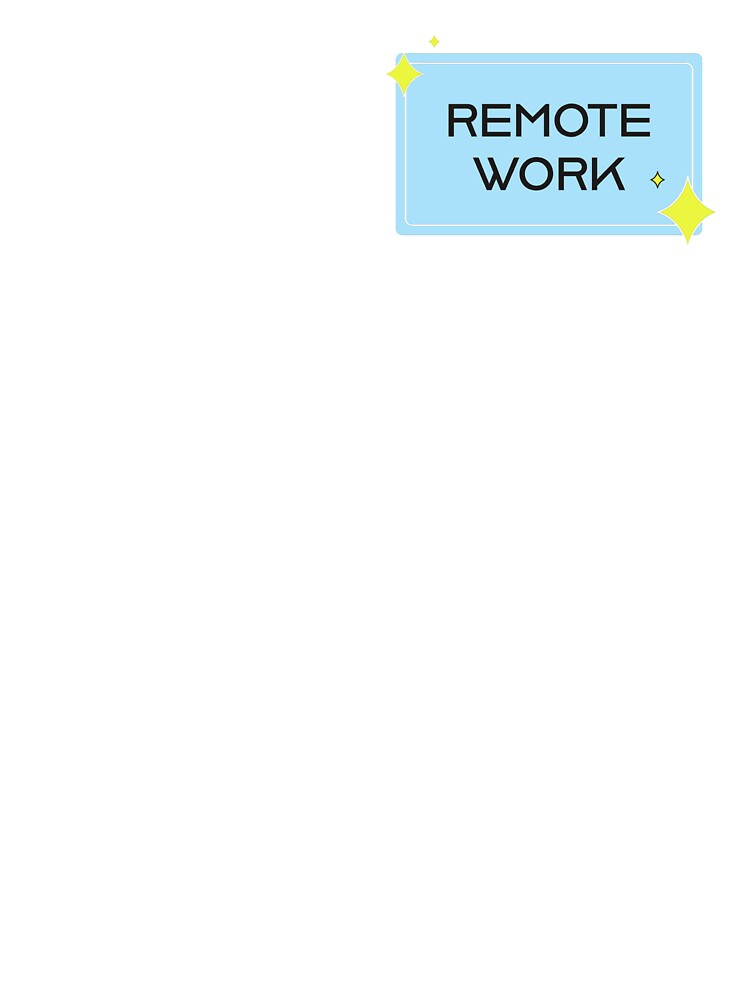 vintage design  remote work by SeniorPrint99