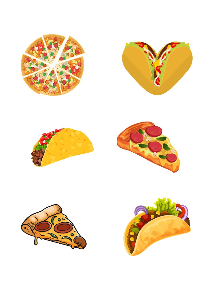 Taco and Pizza by kocakashop
