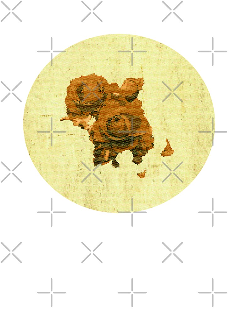 Rose pixel art by Coffeemerc117