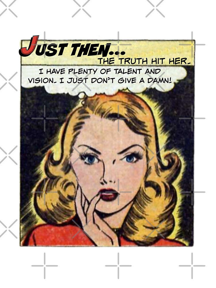 Just Then... The Truth Hit Her! Snarky Office Worker by SSustainable