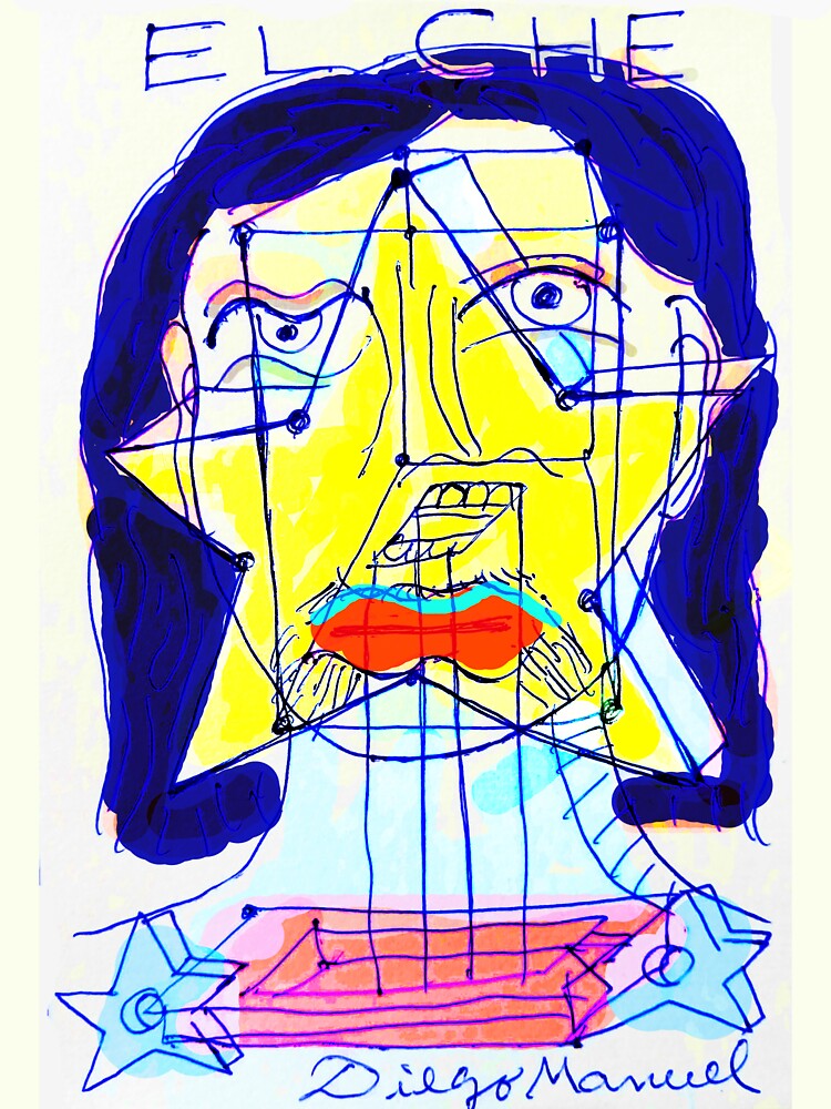 Cubist Che Guevara by Diego Manuel Rodriguez