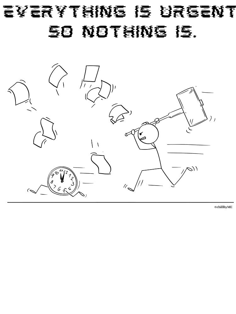 Nothing to Report – Minimal Corporate Office Humor by chillbyME