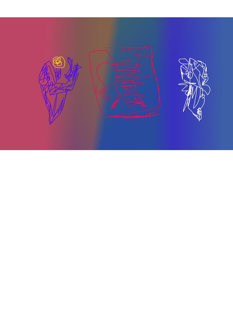 Art Potpourri  Minimalist Primitive Abstract Digital Drawing by masabo