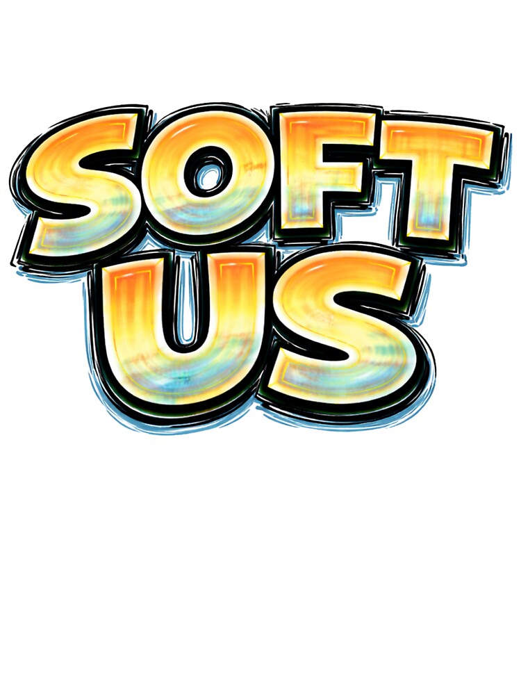 SOFT US – hand drawn childlike typography by Mac Sketches