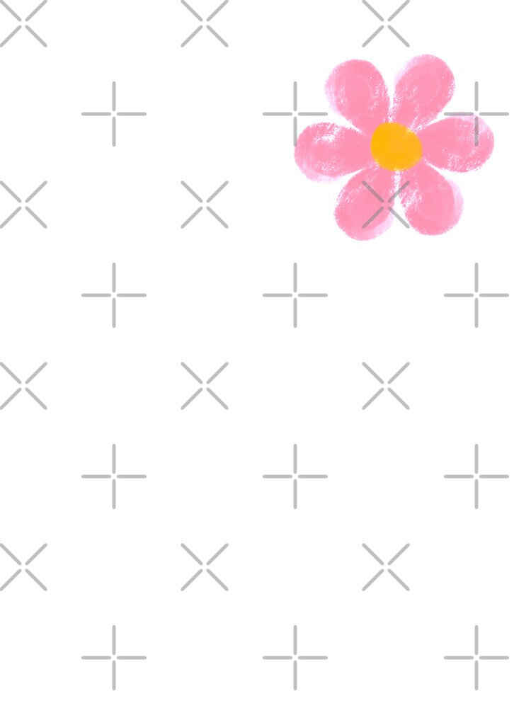 Pink Painted Flower Aesthetic by TVserious