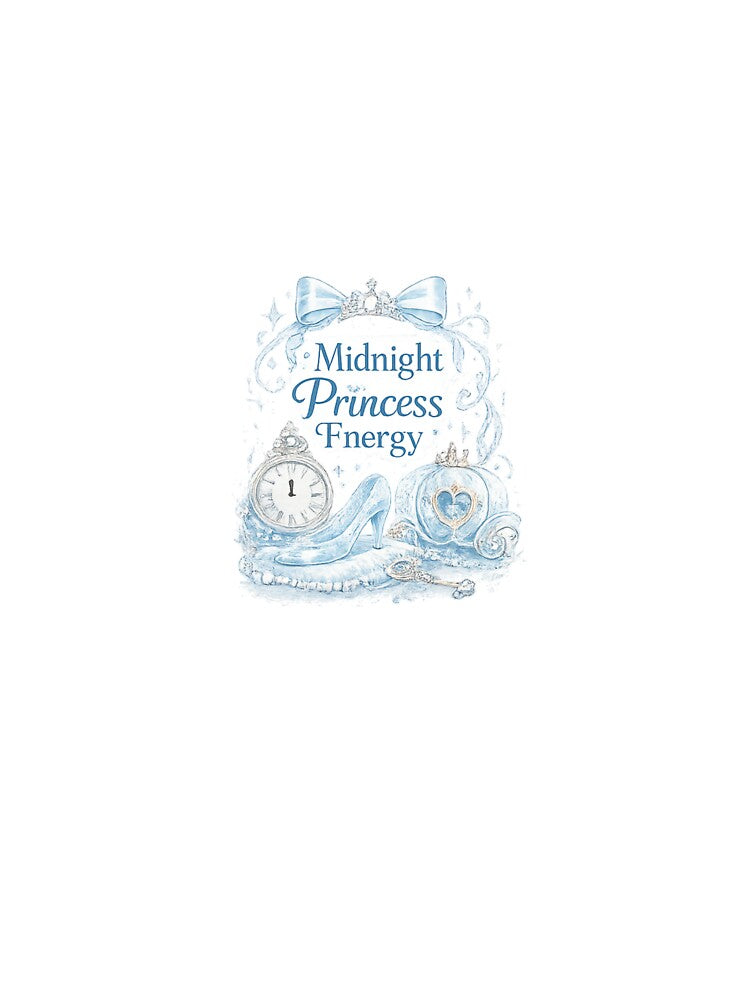 Midnight Princess Energy Cinderella Aesthetic Design by Aura.Creative