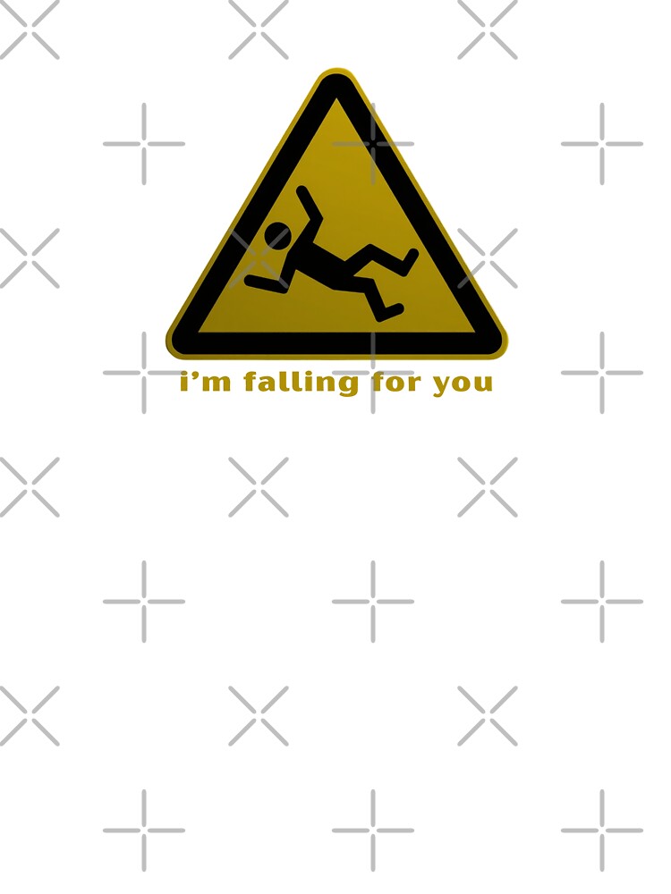 I’m Falling For You - Cute Pun | TeeHee Puns Funny Design by TeeHee Puns