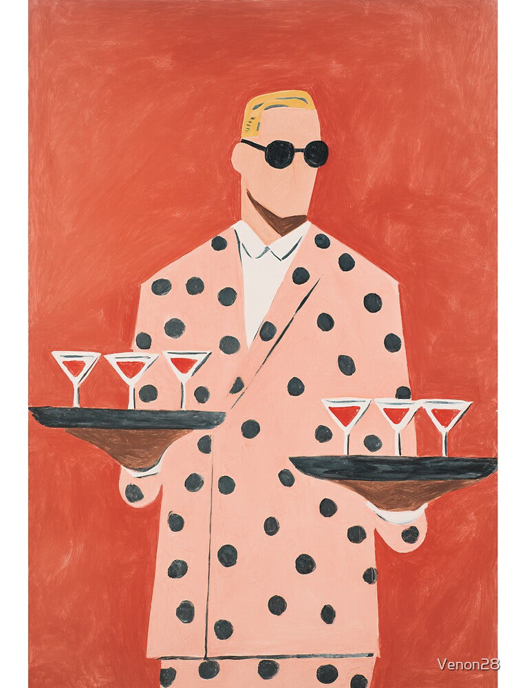 Pink Polka Dot Bartender’s Secret Cocktail Hour by Venon28