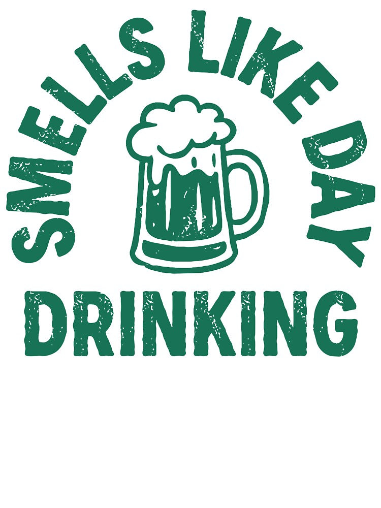 Smells Like Day Drinking – Retro Beer Badge T-Shirt by Slaw-Creation