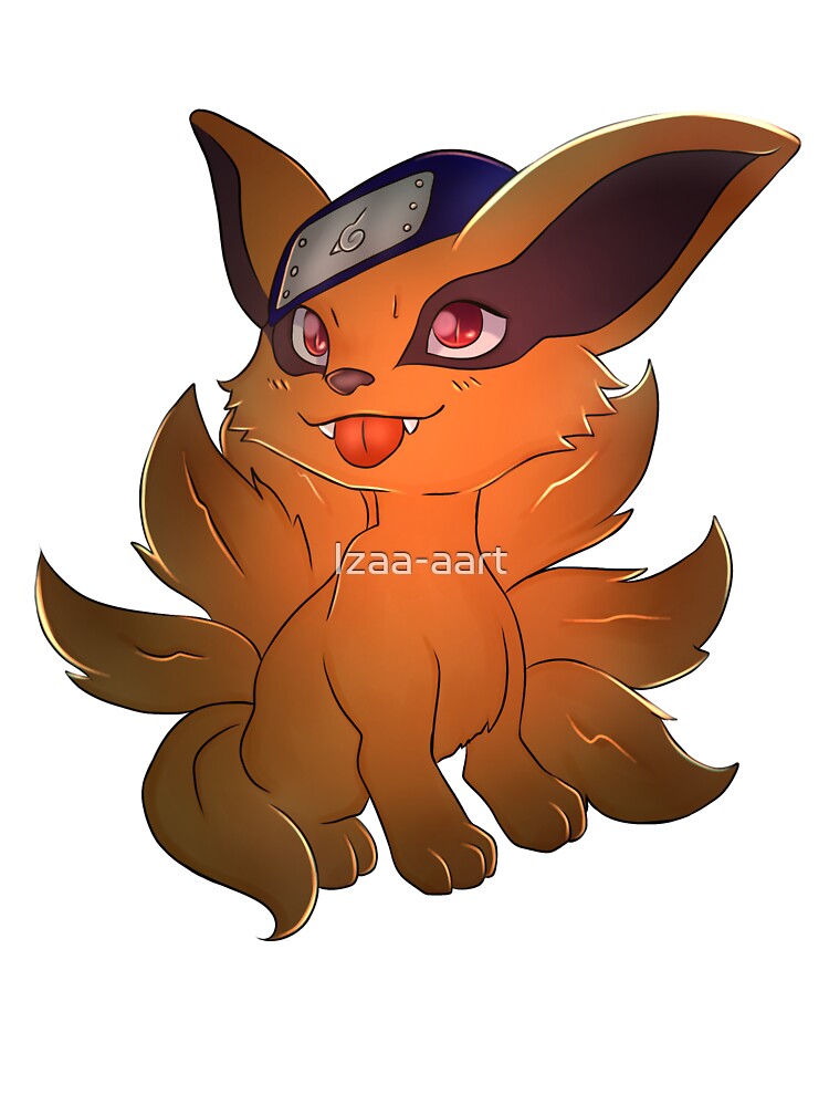 Scribble Little Kurama by Izaa-aart
