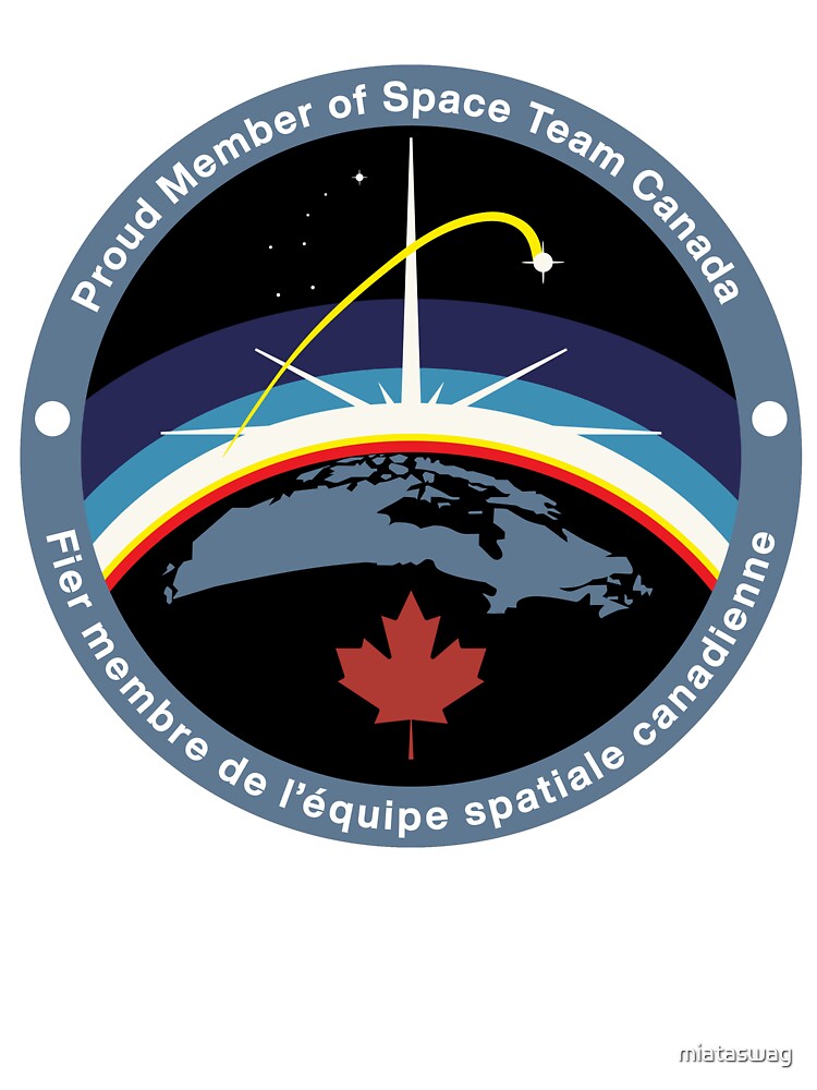 Retro Space Team Canada Tribute Merch by miataswag