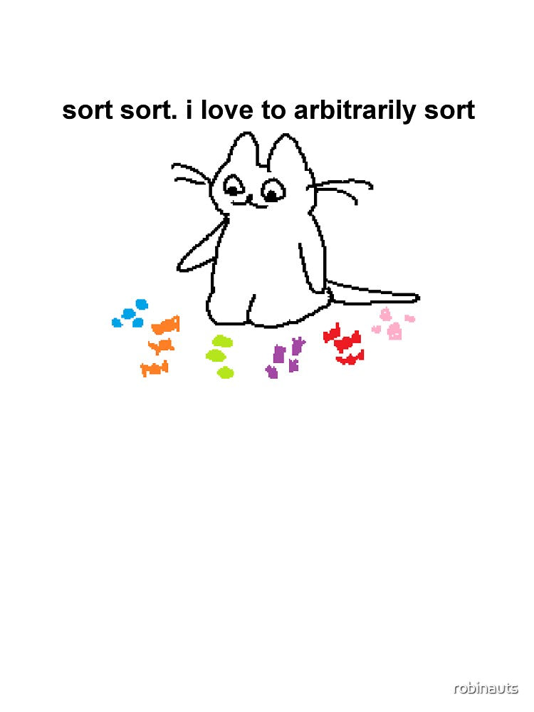 sort sort by robinauts