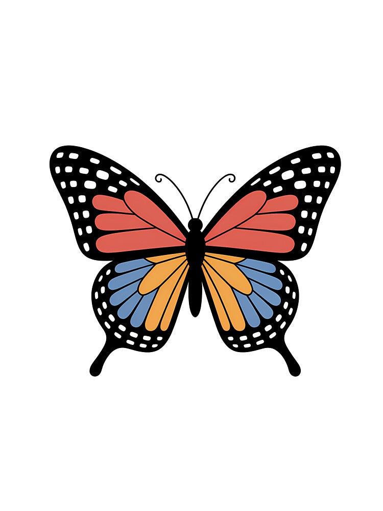 Illustrative butterfly by HOPPER420