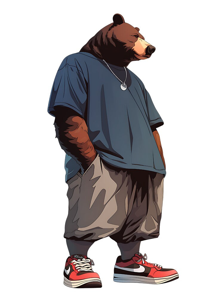 Streetwear Urban Bear by bapupa