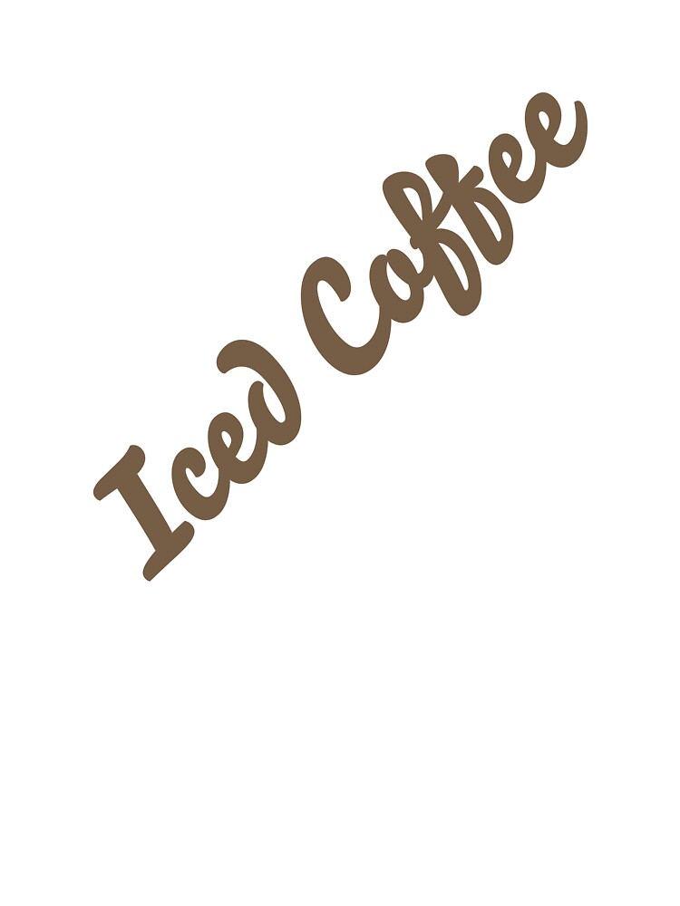 Iced Coffee Pattern by CreativeDraws42