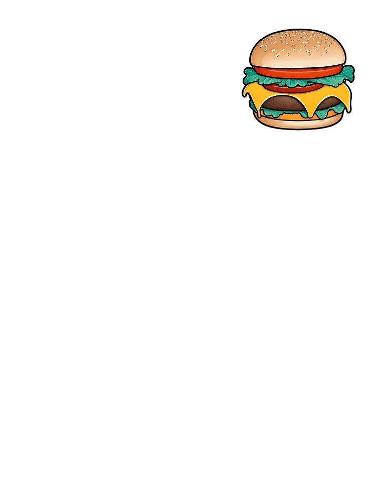 cheese burger by zeeminimal