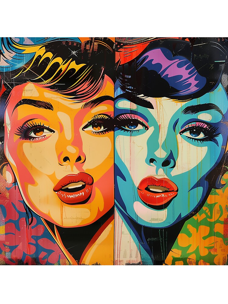 Gorgeous Women Pop Art by nomiraclehere