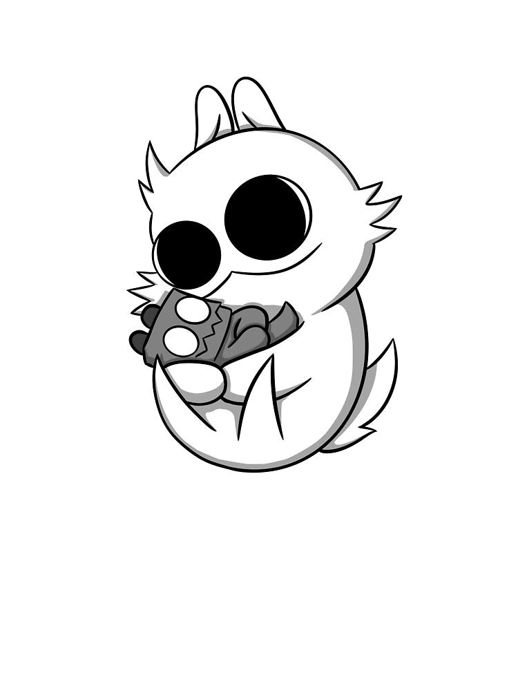 Bip holding little guy like a baby by GibThom