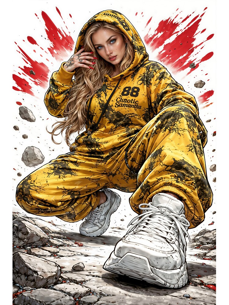 Samantha: Chaotic Streetwear by Samantha AI Artist
