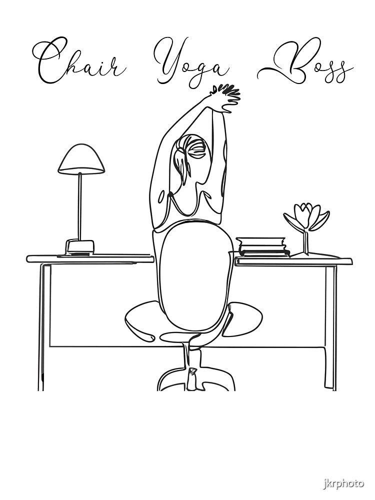Chair Yoga Boss by jkrphoto