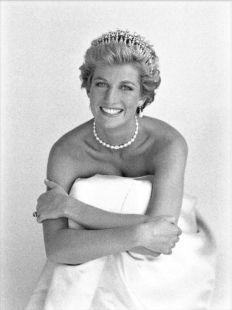 Portrait of Princess Diana by elvineBooth