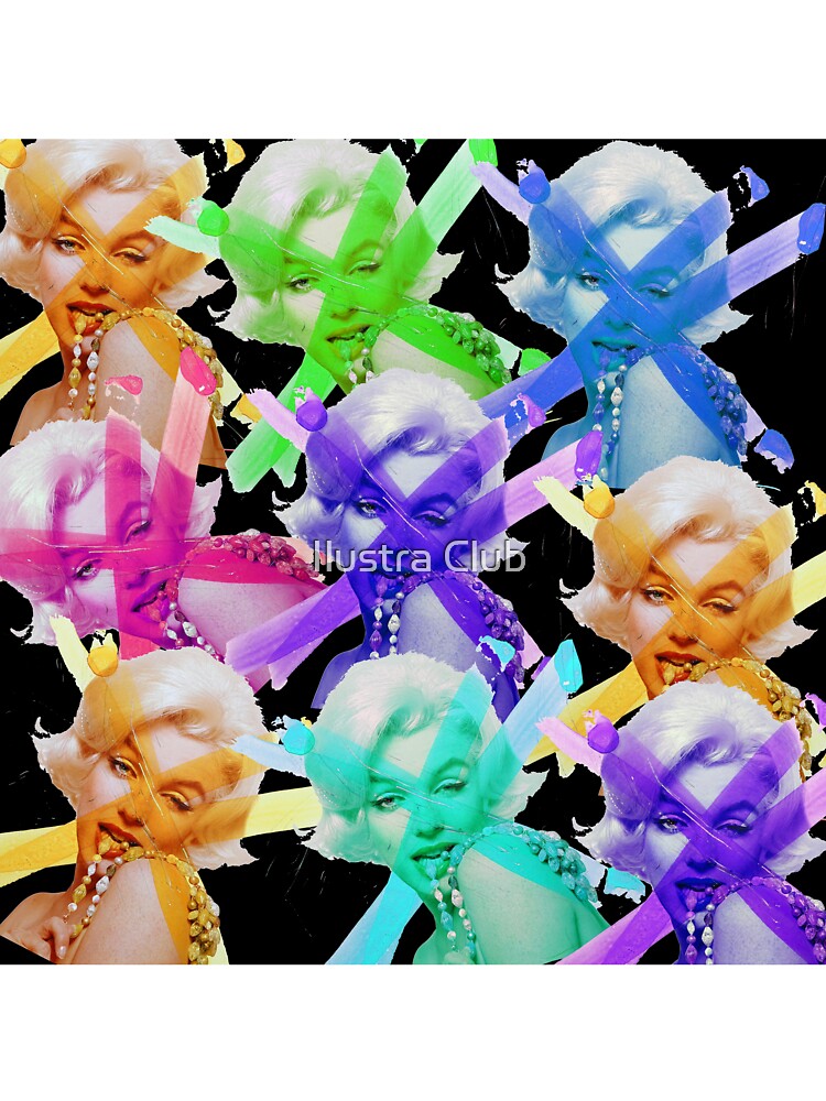 Marilyn pop art by Ilustra Club