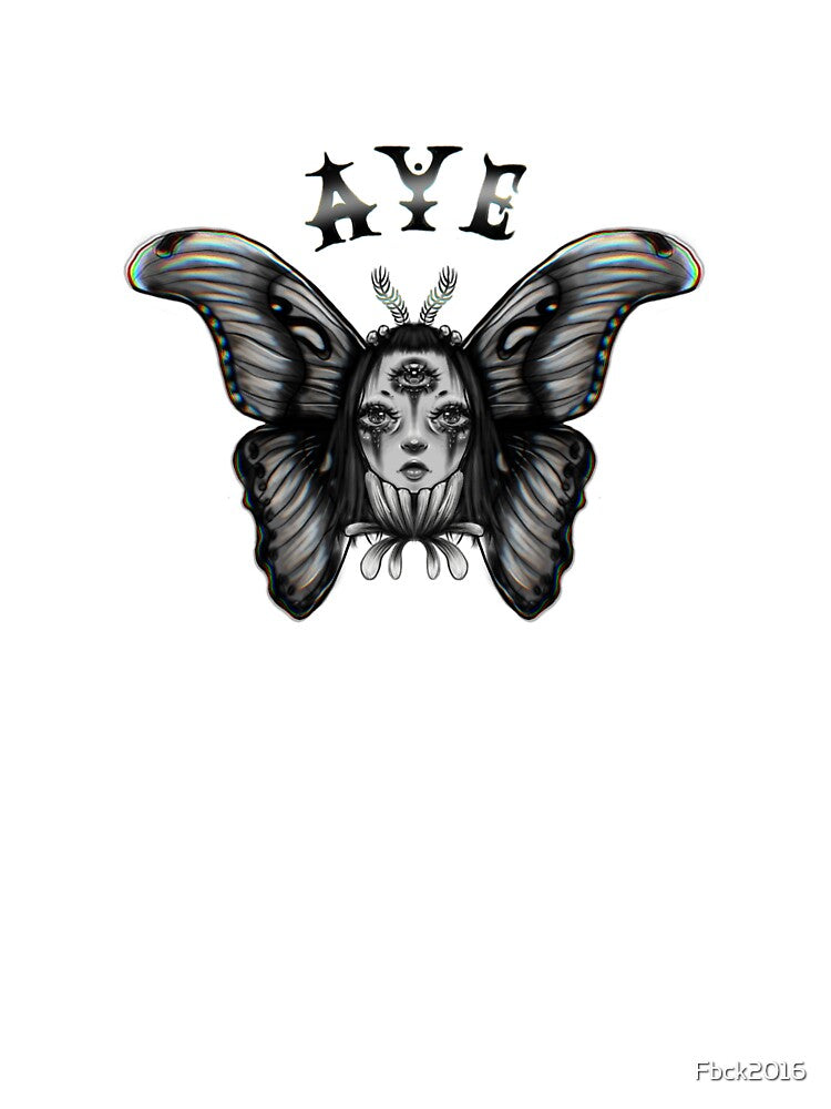 Cryptid AYE Goth Moth by ArentUExhausted