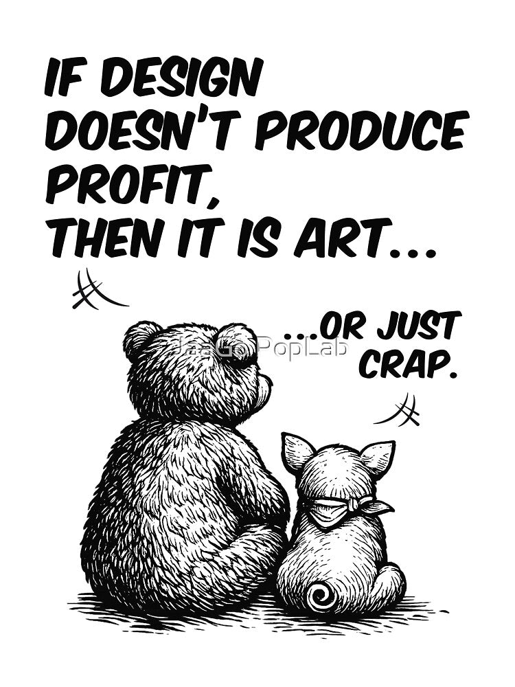If Design Doesn't Produce Profit Quote by JaaGo PopLab