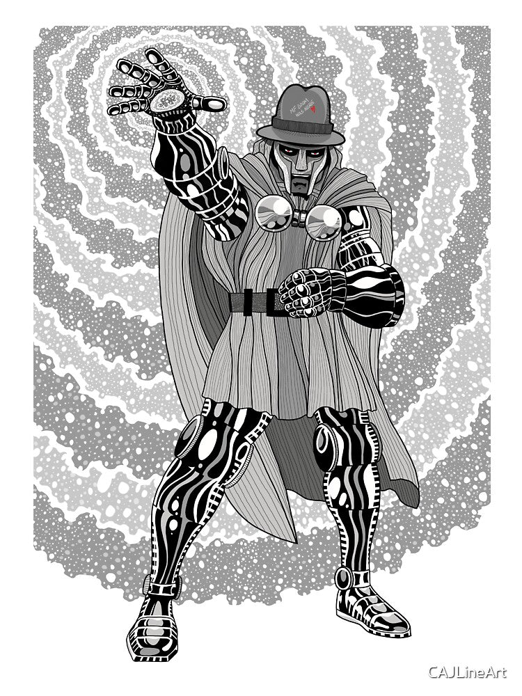MF Doomed by CAJLineArt